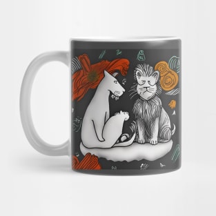 Family of lions Mug